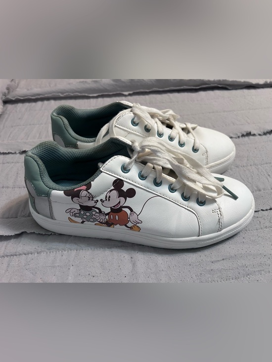 Disney Shoes - Disney White Women’s Sneakers with vintage Mickey & Minnie